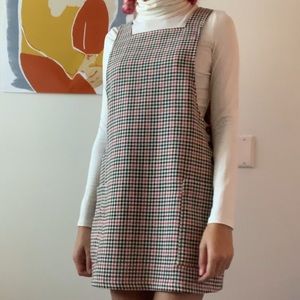 Plaid Pinafore
